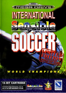 Sensible Soccer - International Edition (Europe) (En,Fr,De,It) box cover front